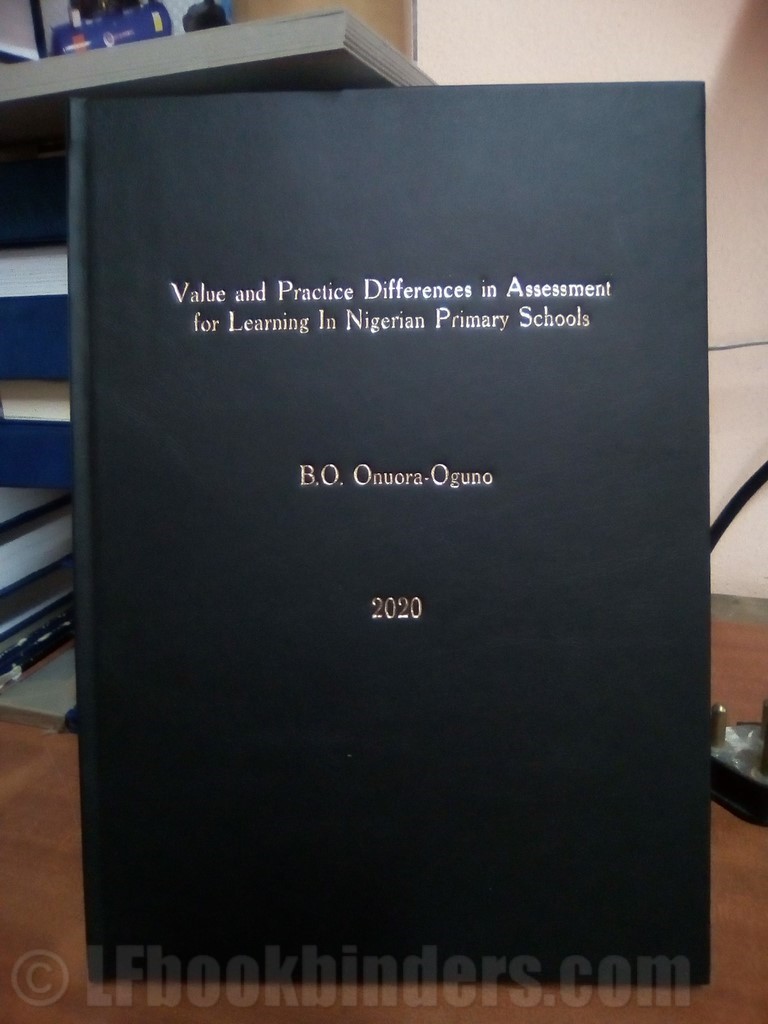 Thesis Binding