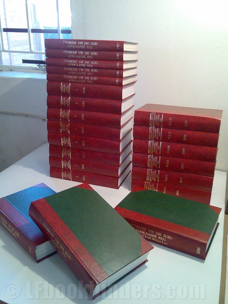 Half Calf Binding